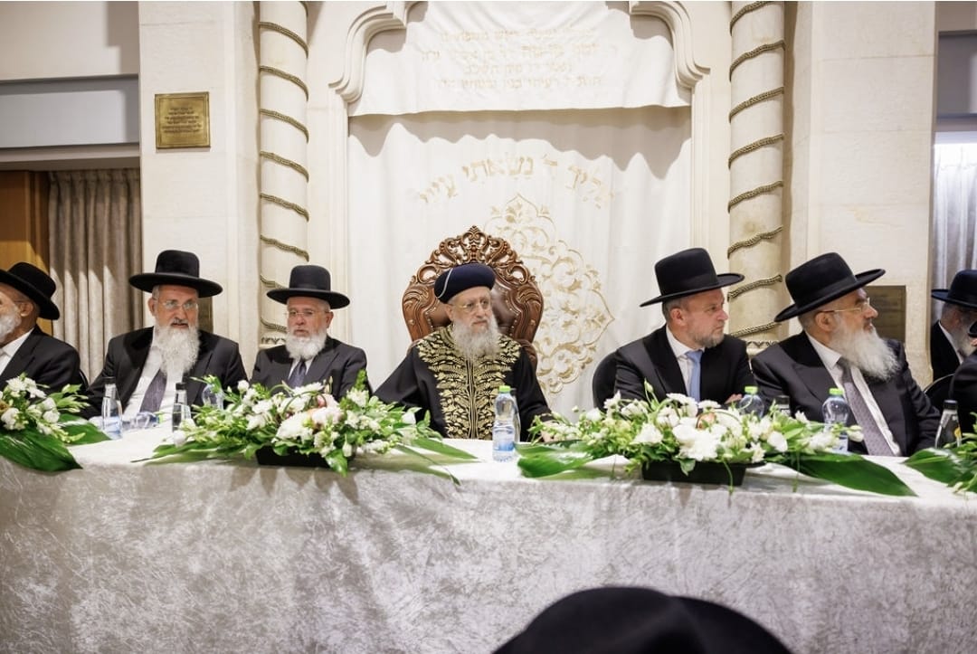 הקבלת פני רבו לראש"ל הגר"ד יוסף