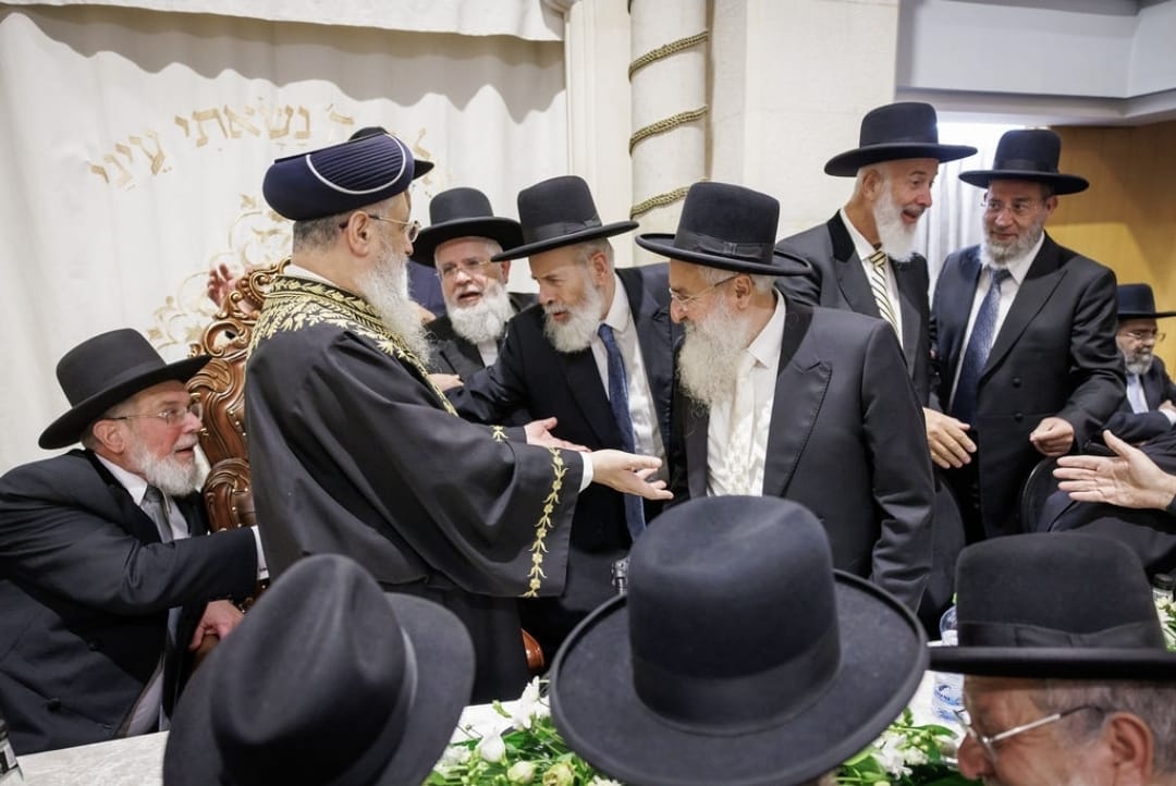 הקבלת פני רבו לראש"ל הגר"ד יוסף