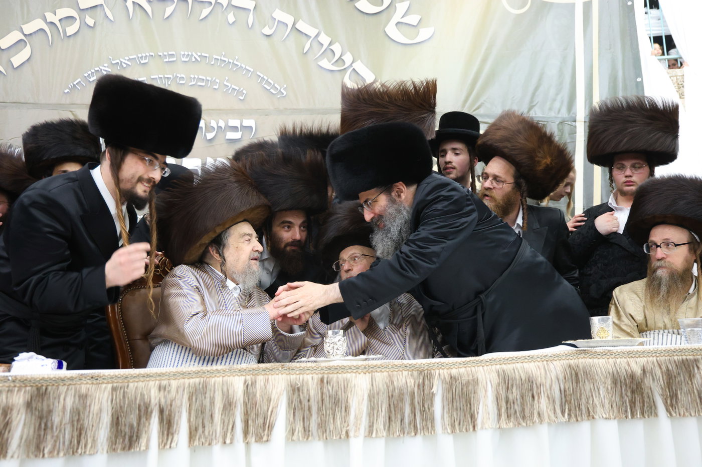 שמחת בית השואבה אצל הגרי"מ שכטר
