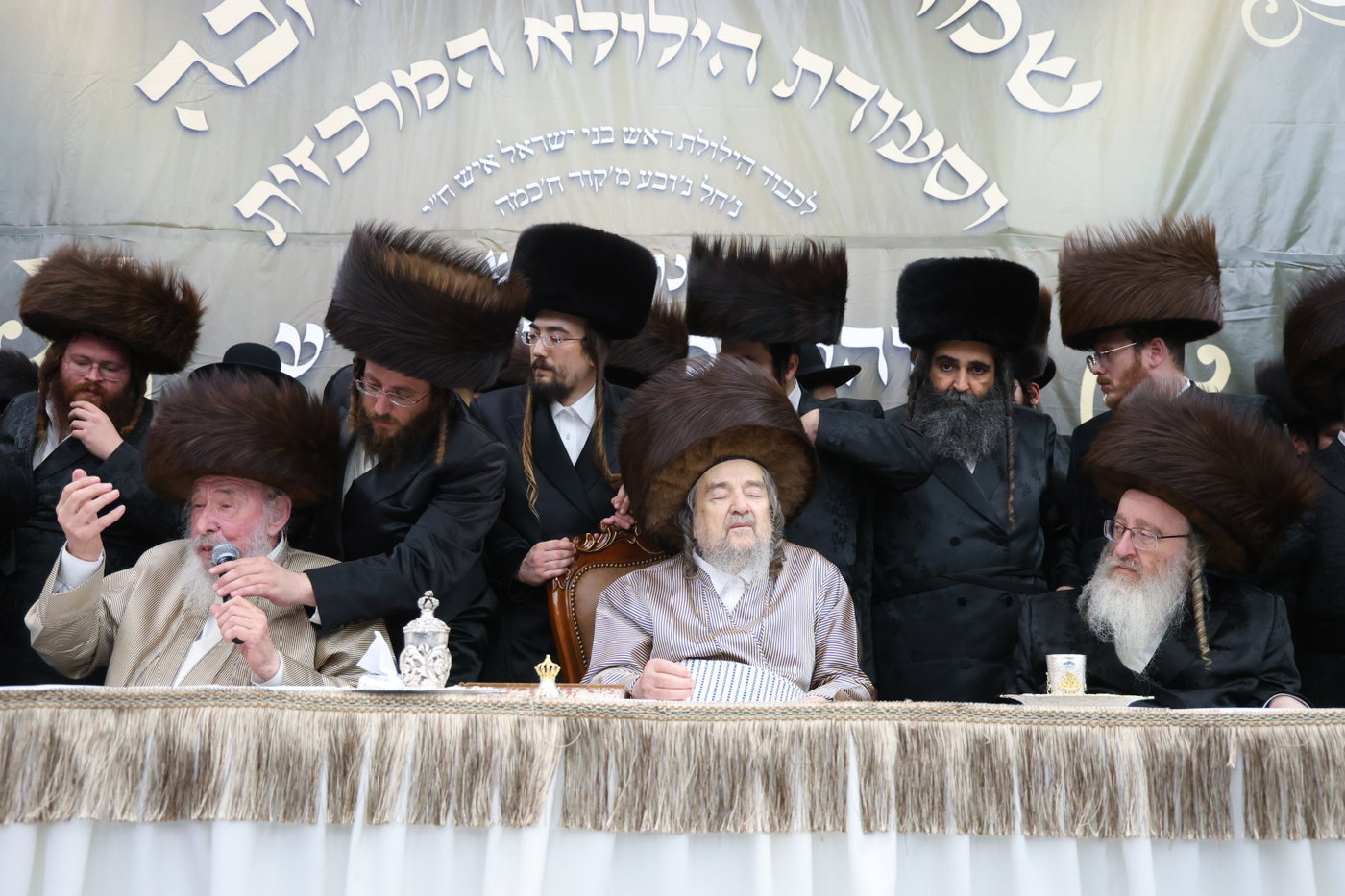 שמחת בית השואבה אצל הגרי"מ שכטר