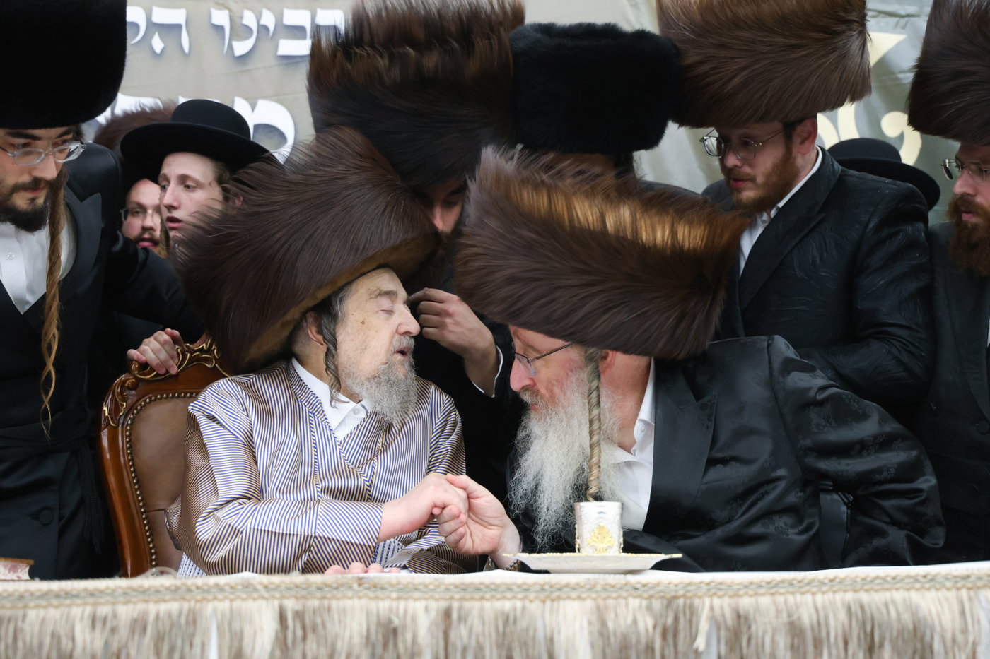 שמחת בית השואבה אצל הגרי"מ שכטר