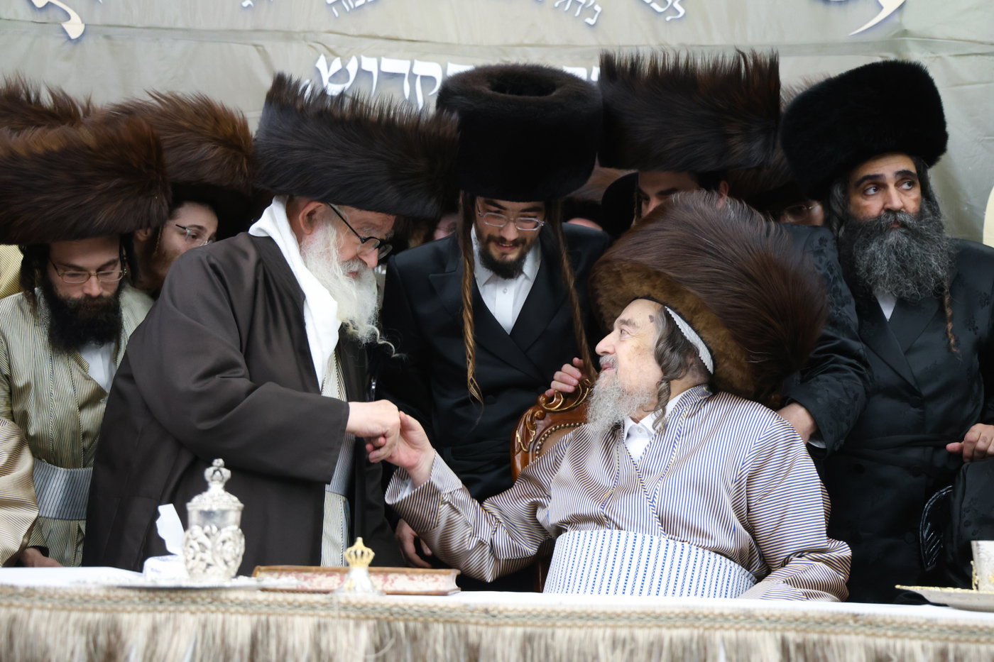 שמחת בית השואבה אצל הגרי"מ שכטר