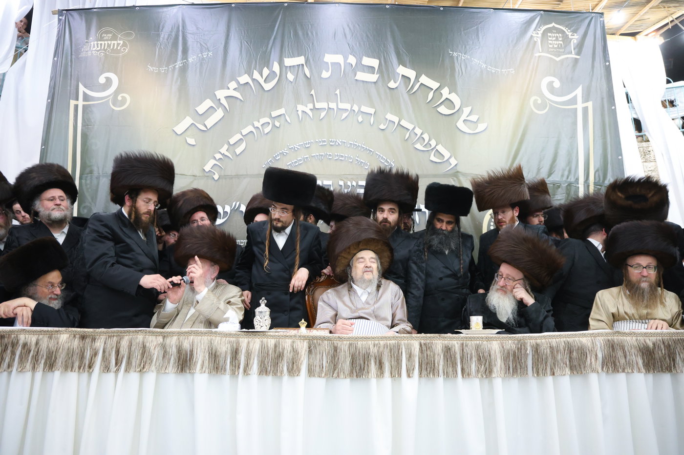 שמחת בית השואבה אצל הגרי"מ שכטר