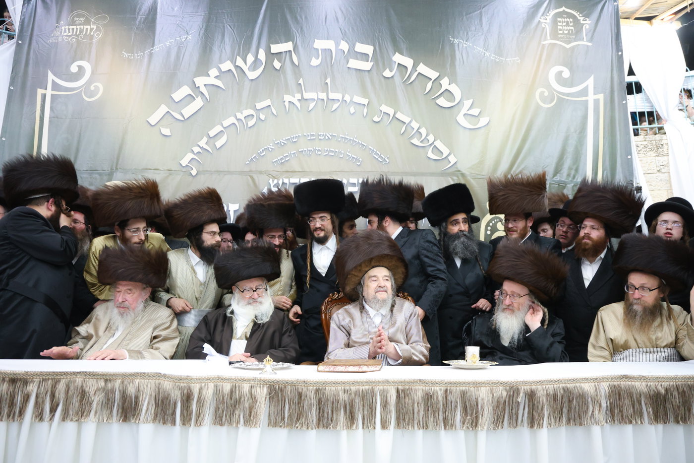 שמחת בית השואבה אצל הגרי"מ שכטר