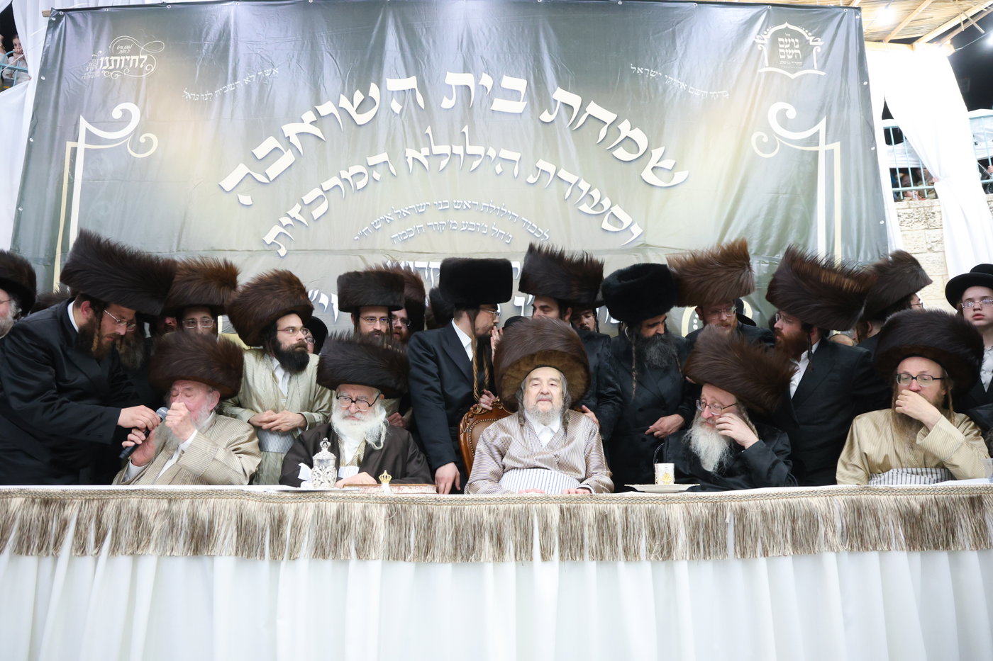 שמחת בית השואבה אצל הגרי"מ שכטר