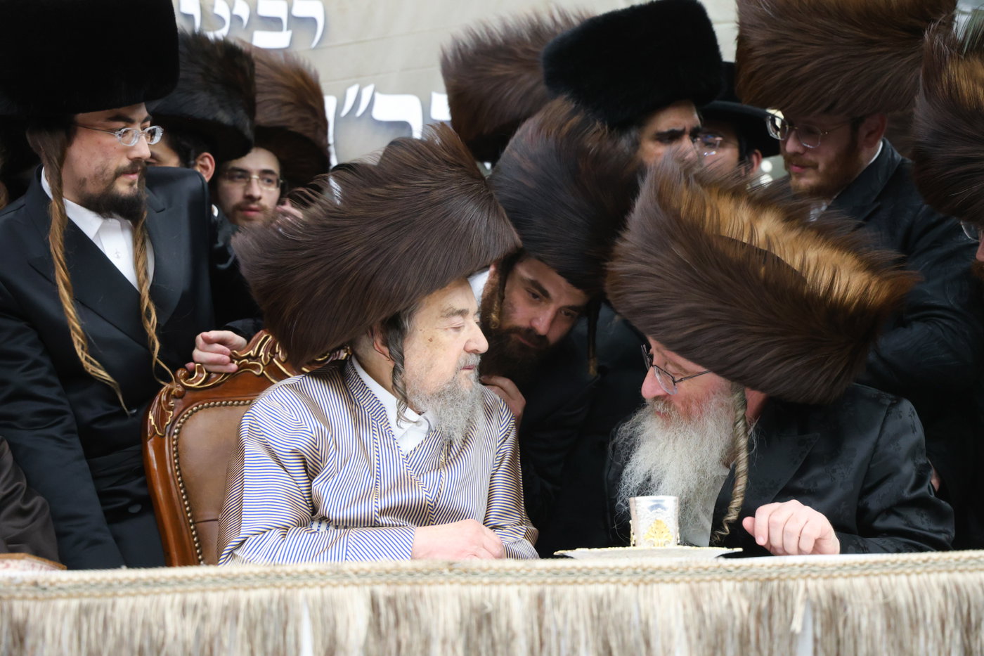 שמחת בית השואבה אצל הגרי"מ שכטר