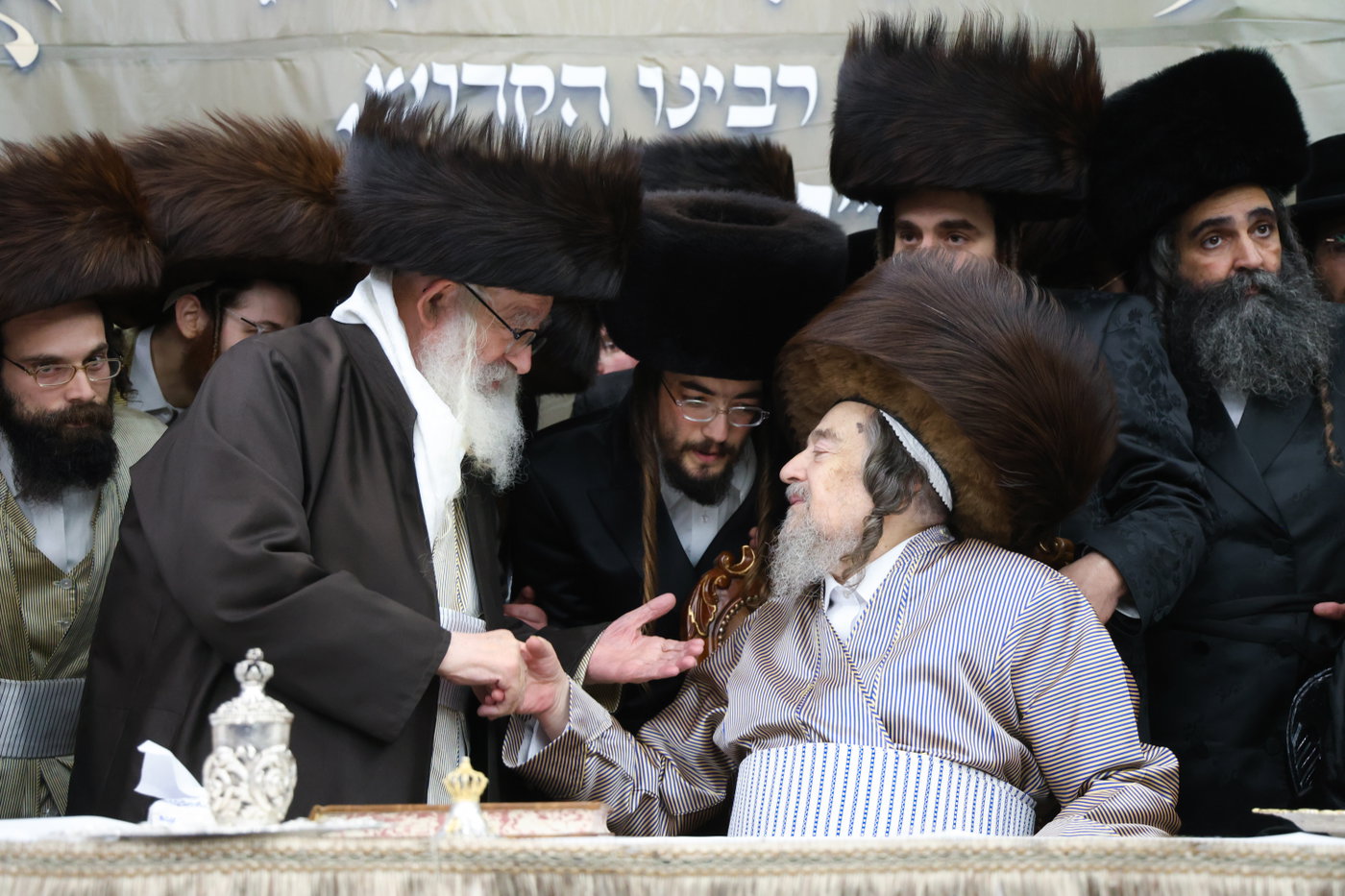 שמחת בית השואבה אצל הגרי"מ שכטר