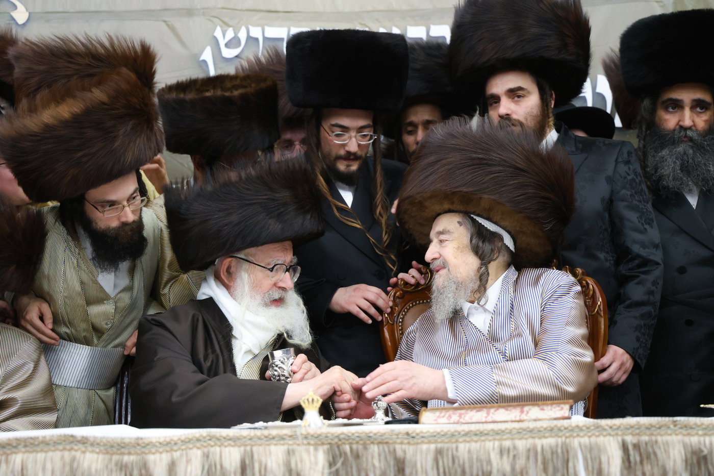 שמחת בית השואבה אצל הגרי"מ שכטר