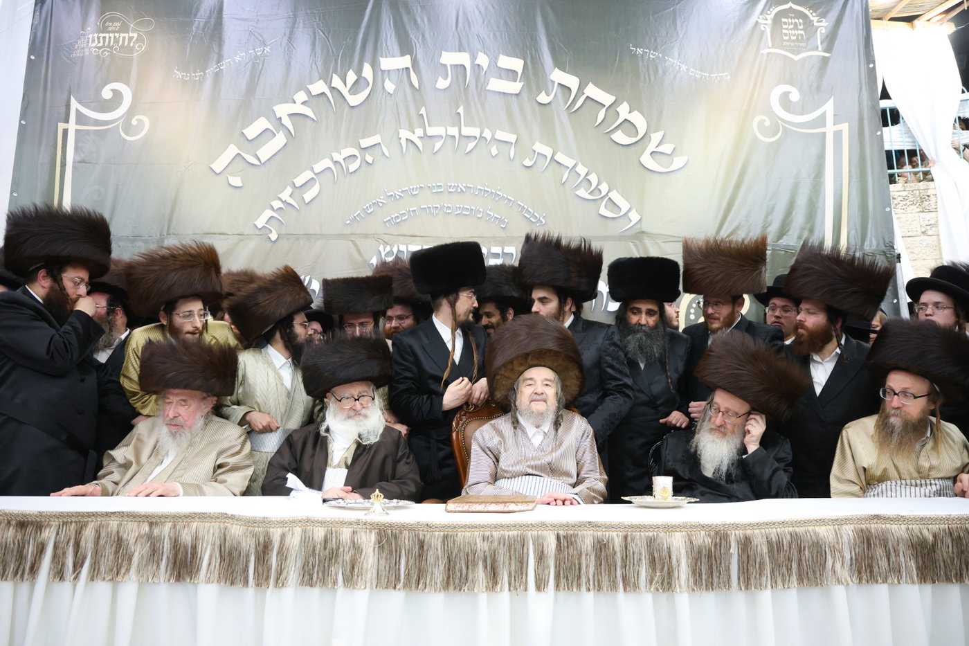 שמחת בית השואבה אצל הגרי"מ שכטר