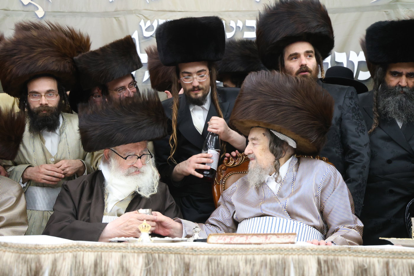 שמחת בית השואבה אצל הגרי"מ שכטר