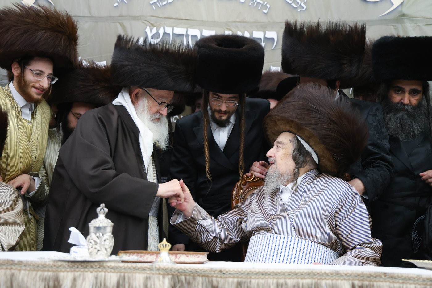 שמחת בית השואבה אצל הגרי"מ שכטר