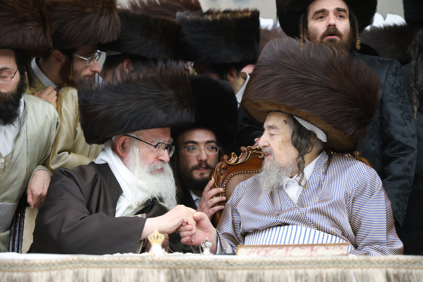 שמחת בית השואבה אצל הגרי"מ שכטר