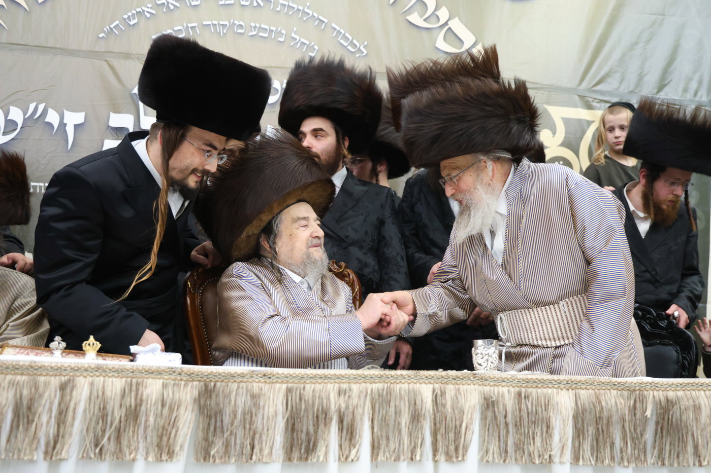 שמחת בית השואבה אצל הגרי"מ שכטר