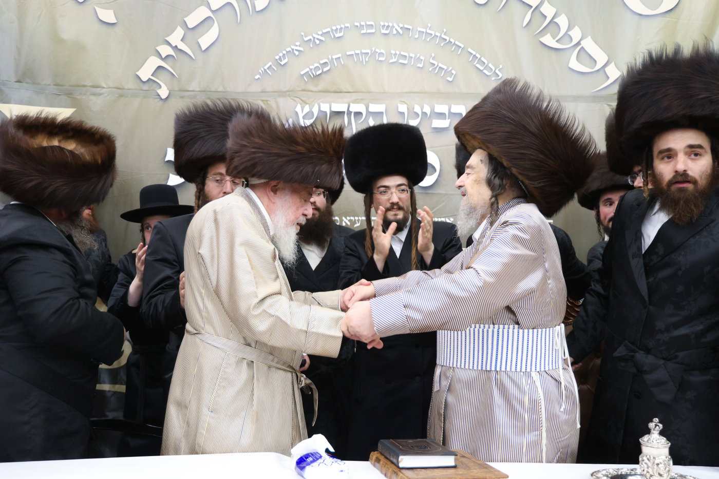 שמחת בית השואבה אצל הגרי"מ שכטר