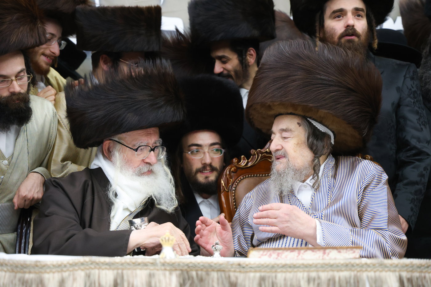 שמחת בית השואבה אצל הגרי"מ שכטר