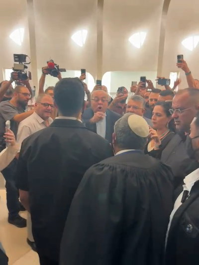 "חתיכת מחבל", צעק בן גביר | ג'אברין וכסיף: "חתיכת נאצי קטן ומטונף"