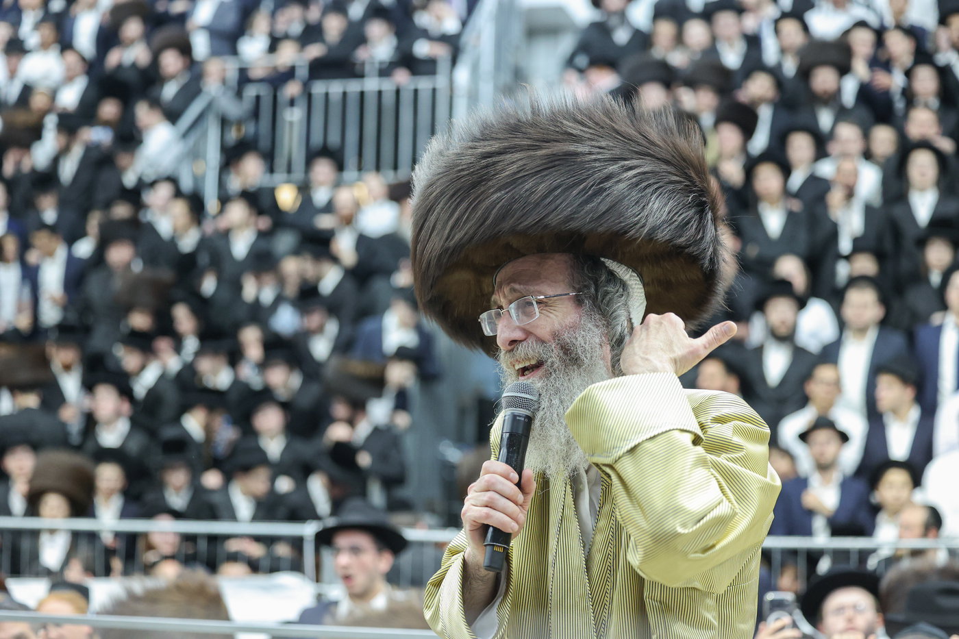 הגה"צ רבי אלימלך בידרמן בשמחת בית השואבה 