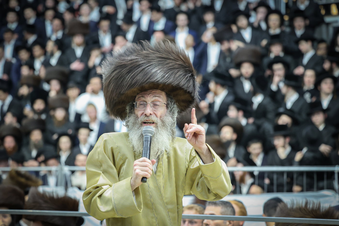 הגה"צ רבי אלימלך בידרמן בשמחת בית השואבה 