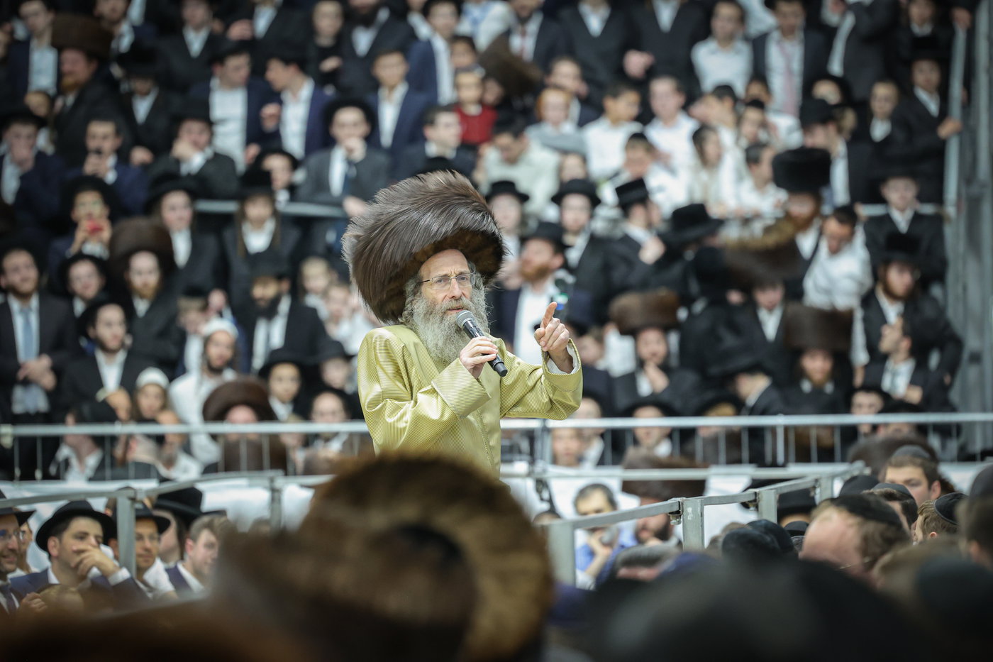 הגה"צ רבי אלימלך בידרמן בשמחת בית השואבה 