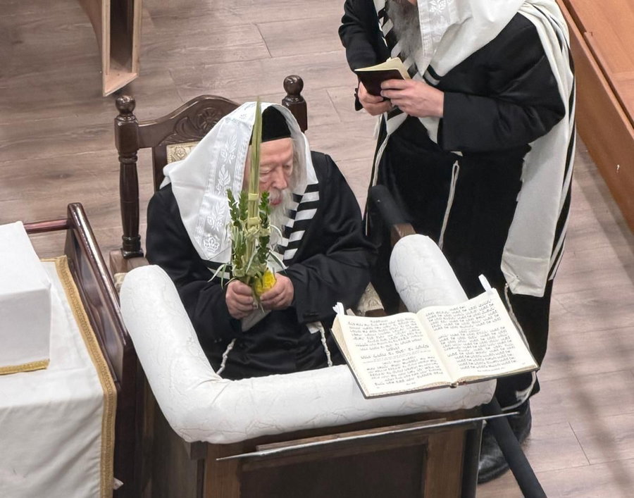 חֲבוּקָה וּדְבוּקָה בָּךְ • הושענא רבה בחצה"ק גור