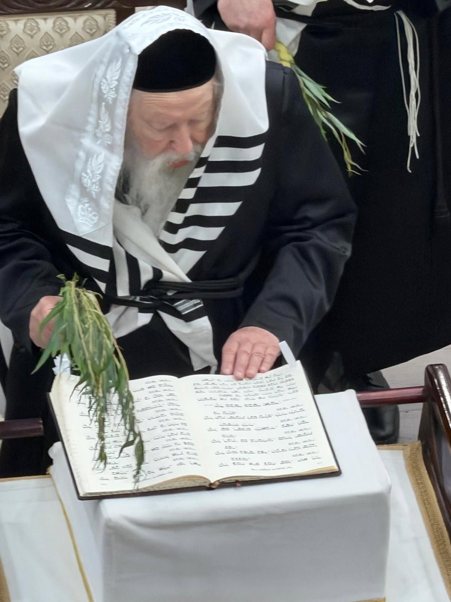 חֲבוּקָה וּדְבוּקָה בָּךְ • הושענא רבה בחצה"ק גור