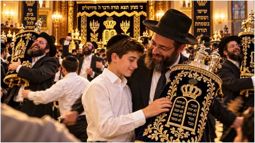 כיצד ניתן לתווך לילד מתבגר את מהותו של יום שמחת תורה?