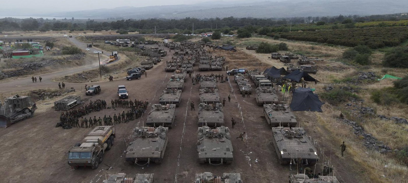 היערכות לוחמי צה"ל בגבול לבנון