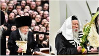 פני מלך; צפו בתיעוד העוצמתי מהושענא רבה והקפות שניות בצל האדמו"ר מגור