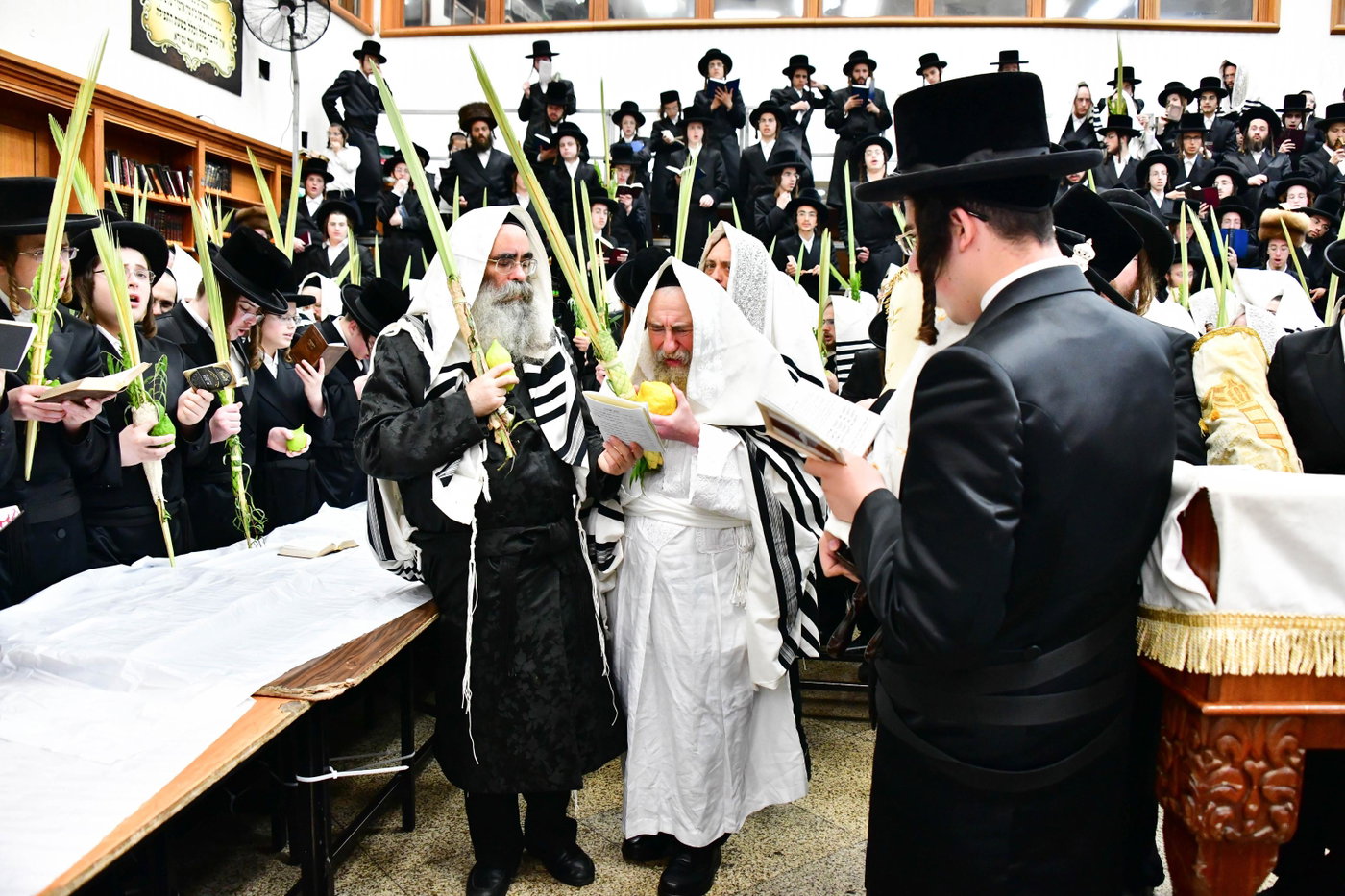 הושענא רבה בחצה"ק רחמסטריווקא