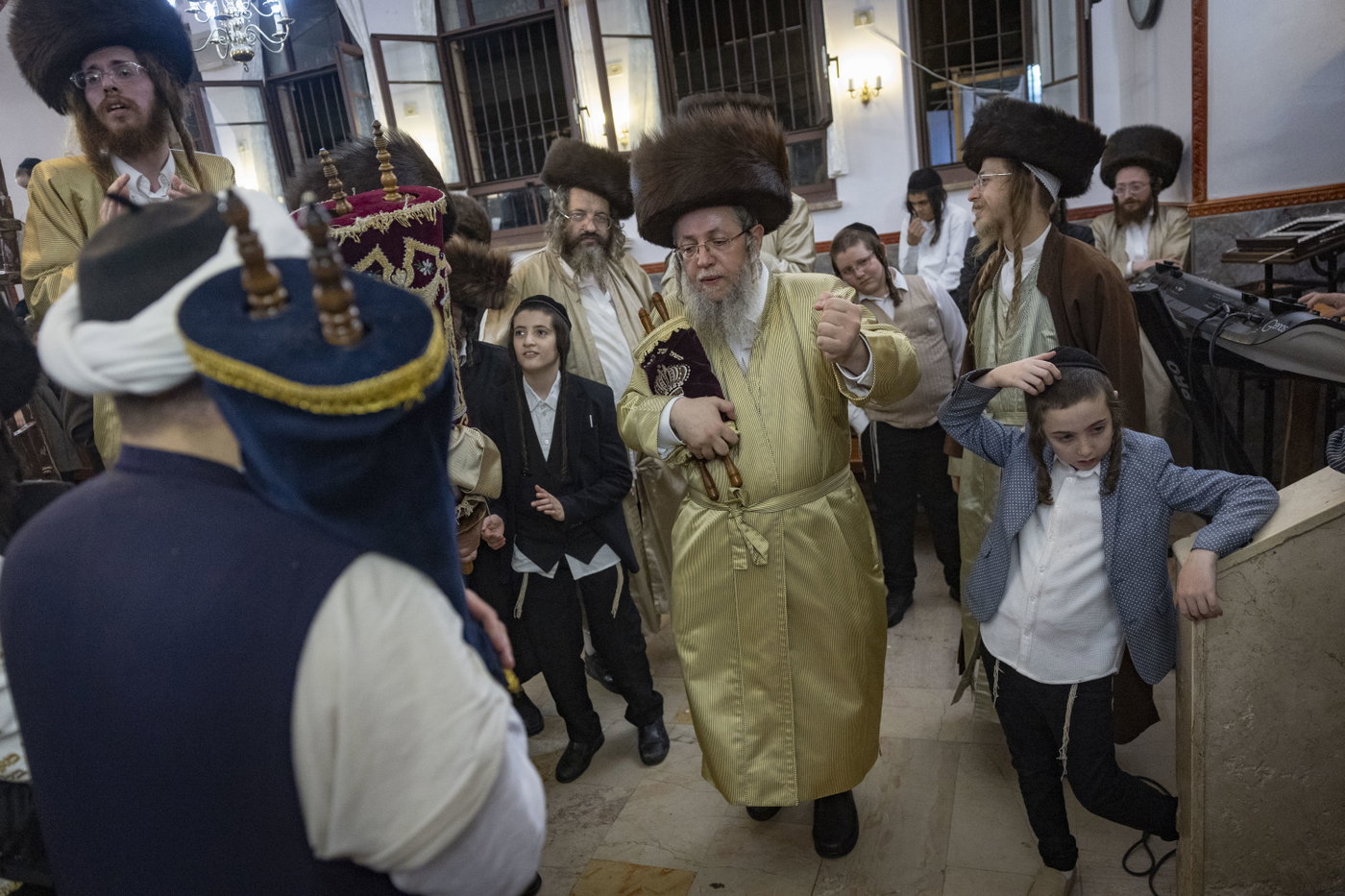 הקפות שניות בשטיבלעך ב'מאה שערים'