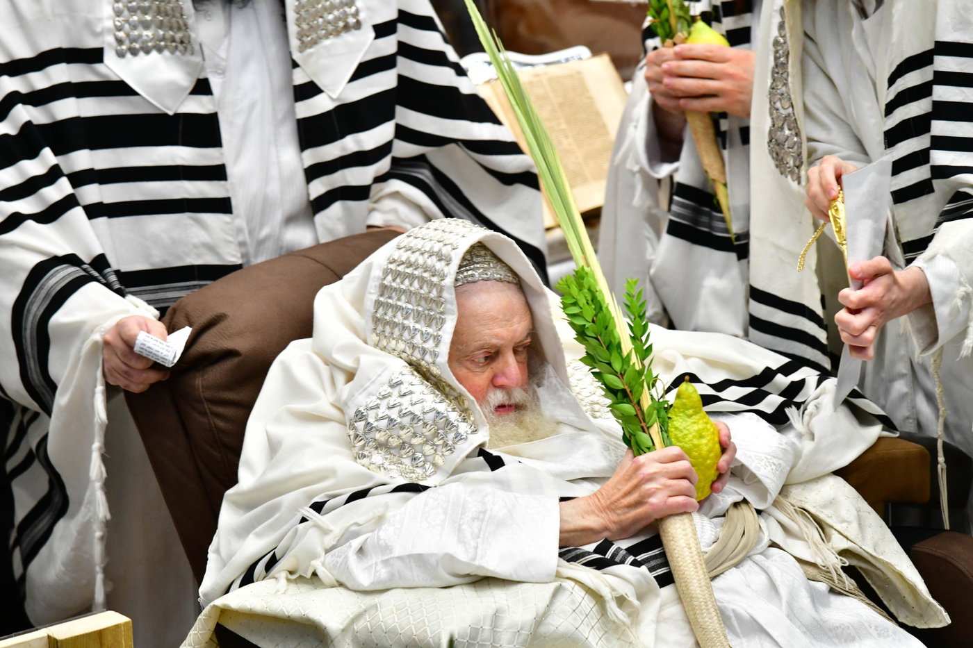 הושענא רבה בחצה"ק תולדות אברהם יצחק