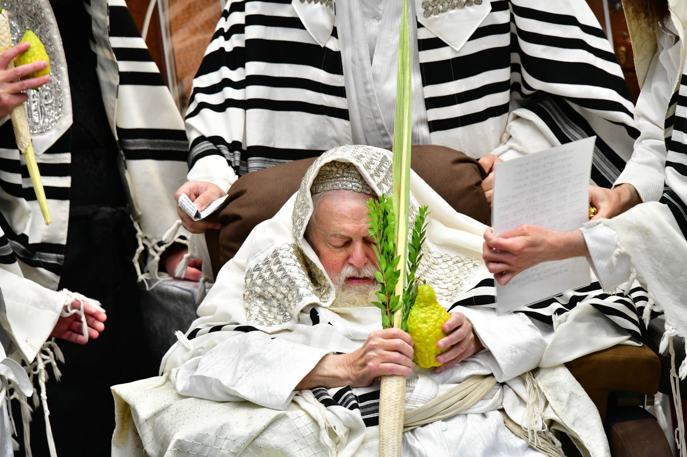 הושענא רבה בחצה"ק תולדות אברהם יצחק