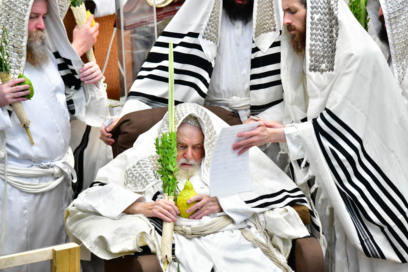 הושענא רבה בחצה"ק תולדות אברהם יצחק