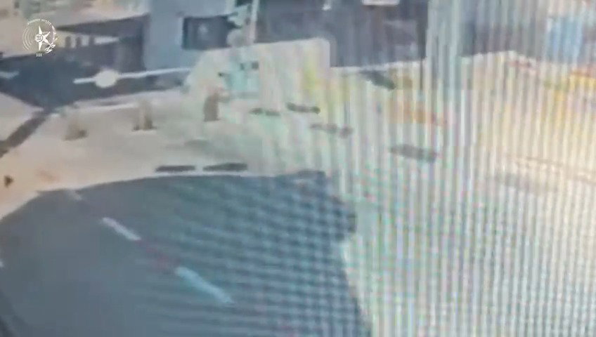 התיעוד מהמחסום