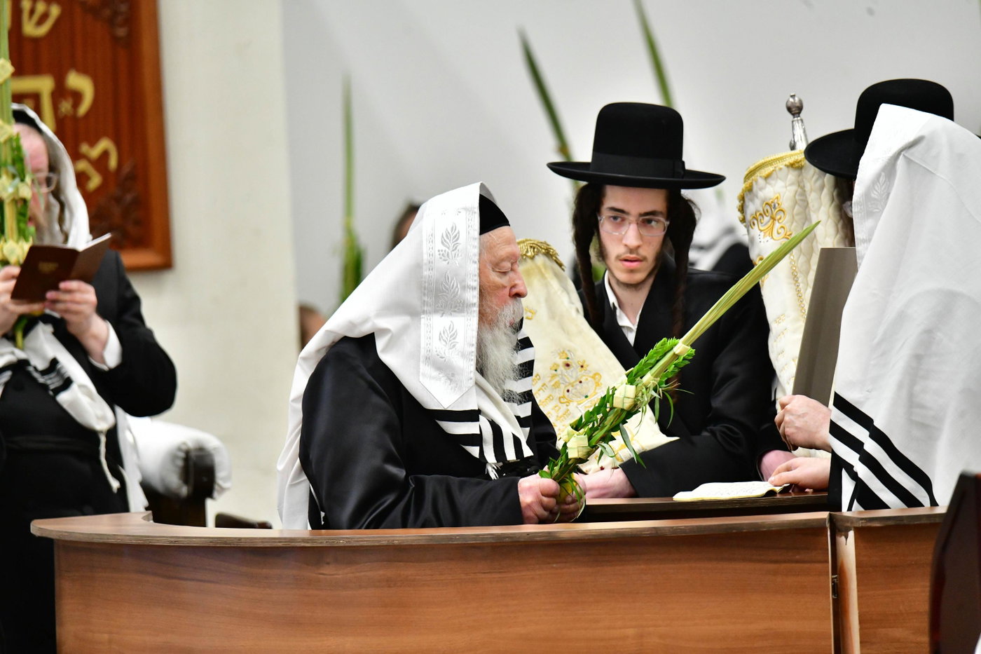 הושענא רבה בחצה"ק גור