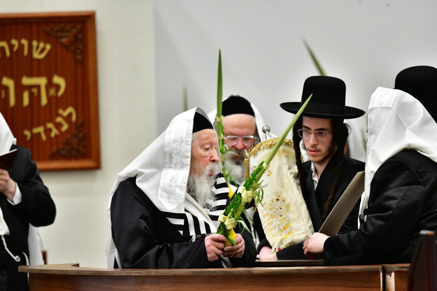 הושענא רבה בחצה"ק גור