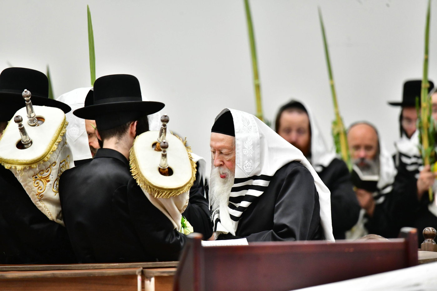 הושענא רבה בחצה"ק גור