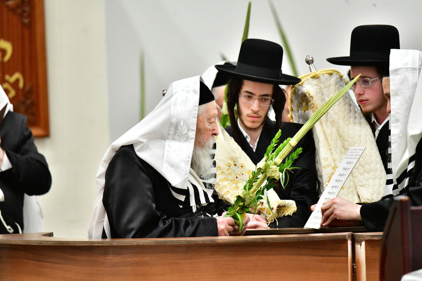 הושענא רבה בחצה"ק גור