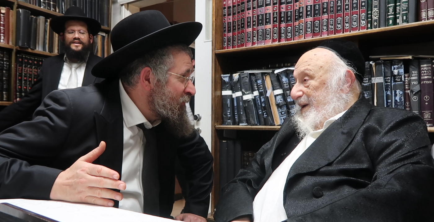 חג הסוכות במחיצת הגרב"ד פוברסקי