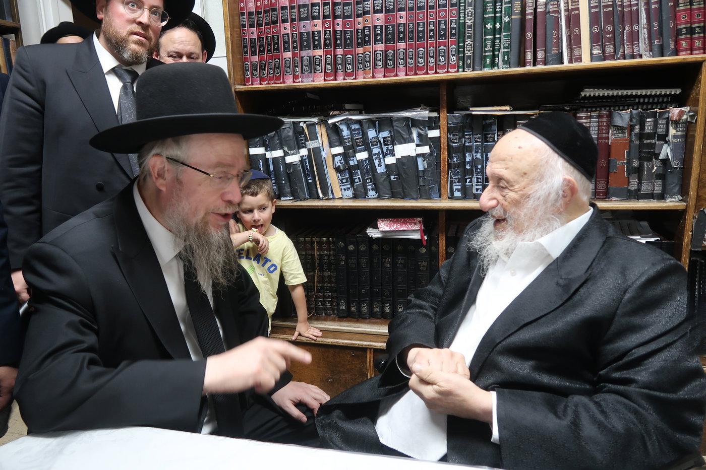 חג הסוכות במחיצת הגרב"ד פוברסקי