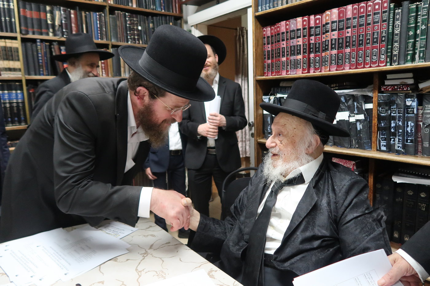 חג הסוכות במחיצת הגרב"ד פוברסקי