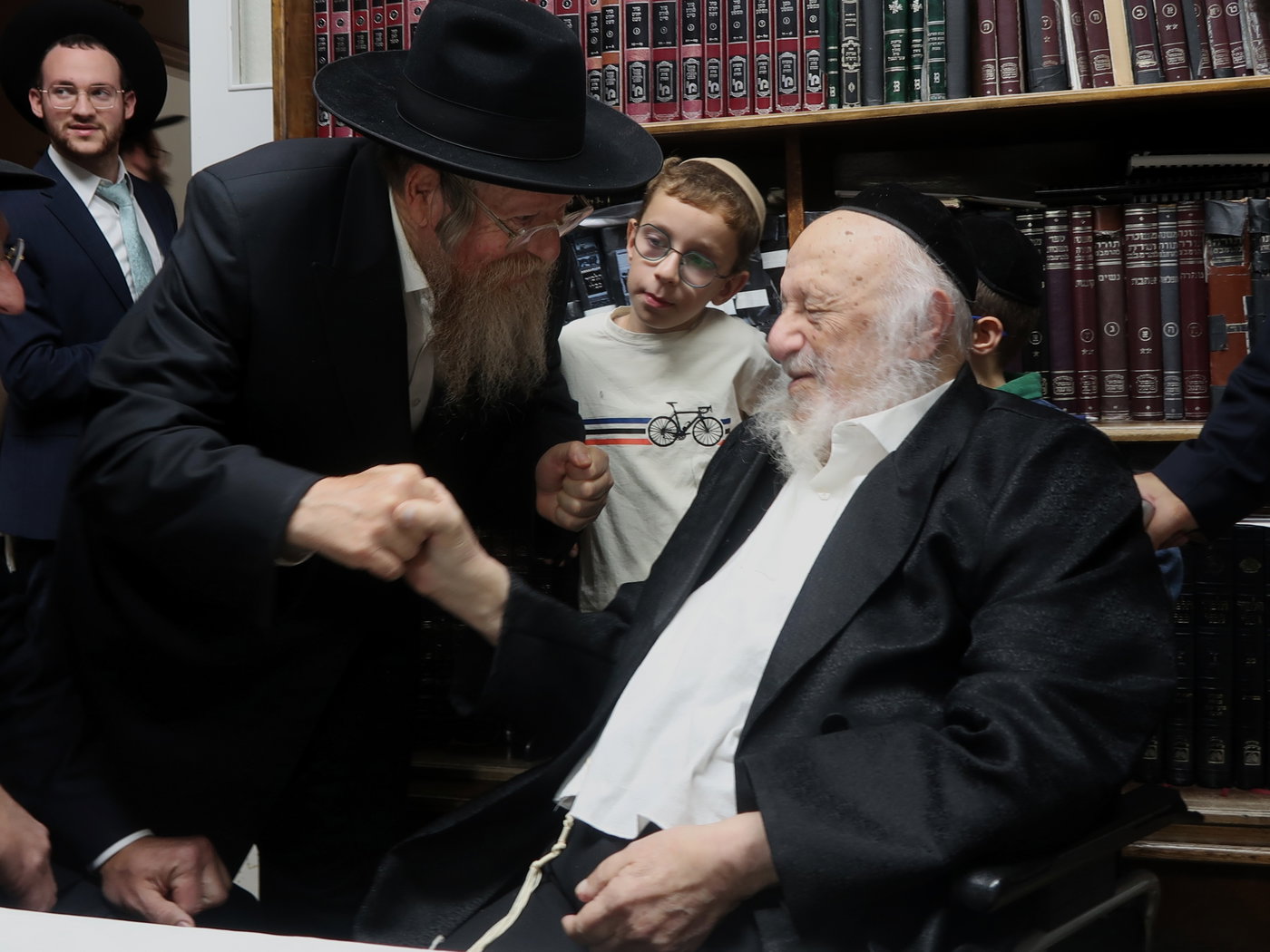 חג הסוכות במחיצת הגרב"ד פוברסקי