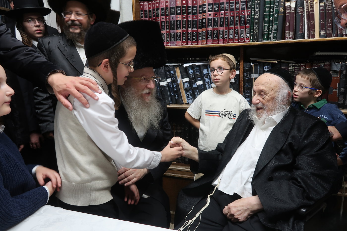 חג הסוכות במחיצת הגרב"ד פוברסקי