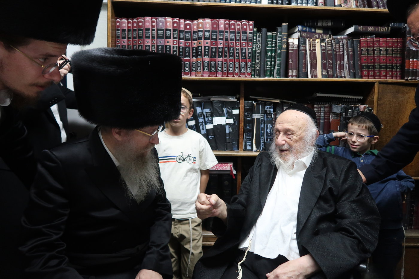חג הסוכות במחיצת הגרב"ד פוברסקי