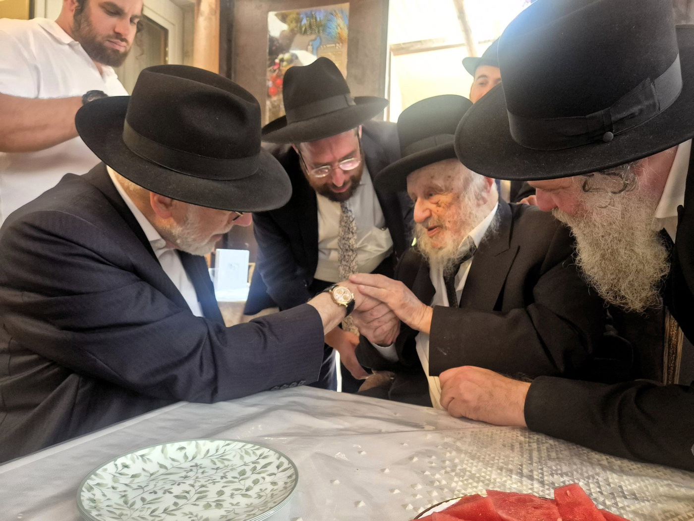 חג הסוכות במחיצת הגרב"ד פוברסקי