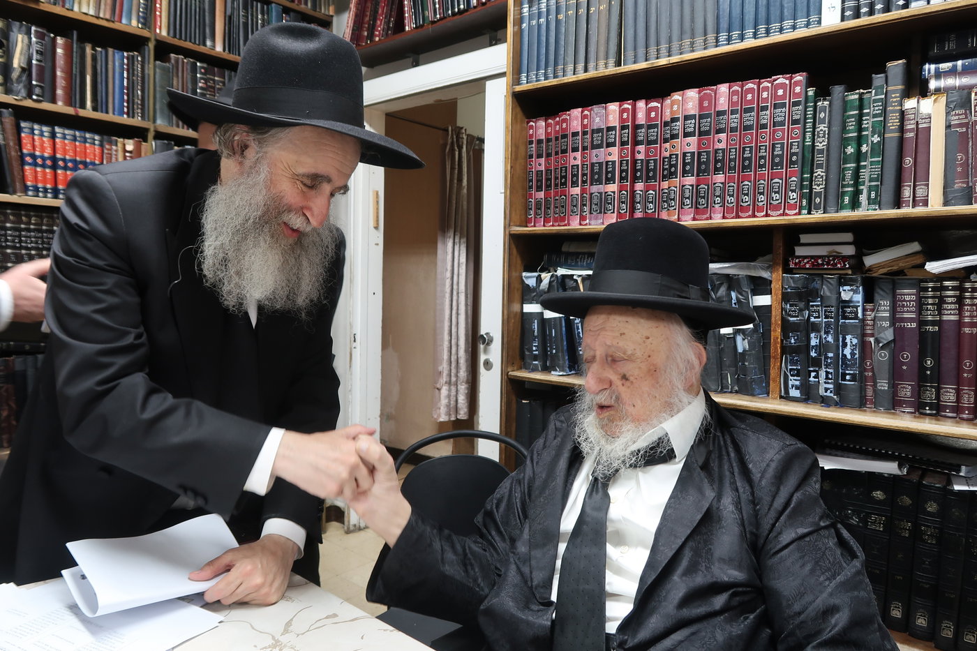 חג הסוכות במחיצת הגרב"ד פוברסקי