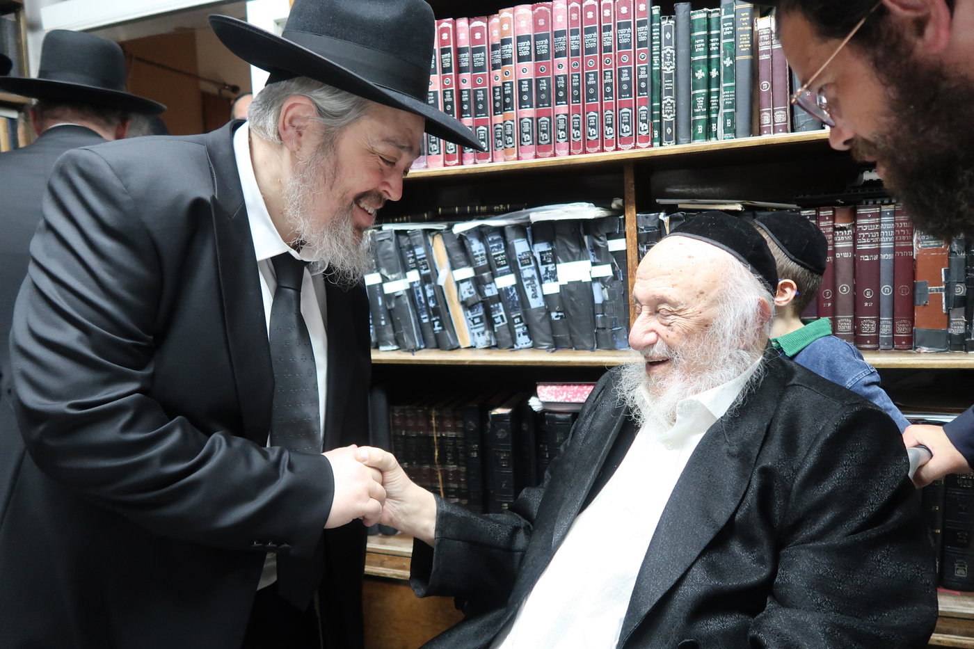 חג הסוכות במחיצת הגרב"ד פוברסקי