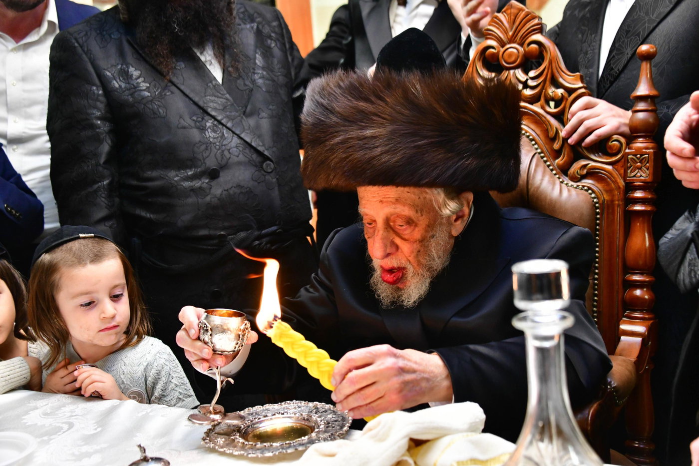 הקפות שניות אצל האדמו"ר מקופיטשניץ