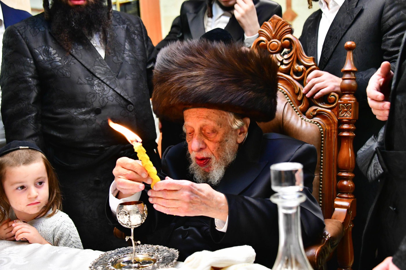 הקפות שניות אצל האדמו"ר מקופיטשניץ