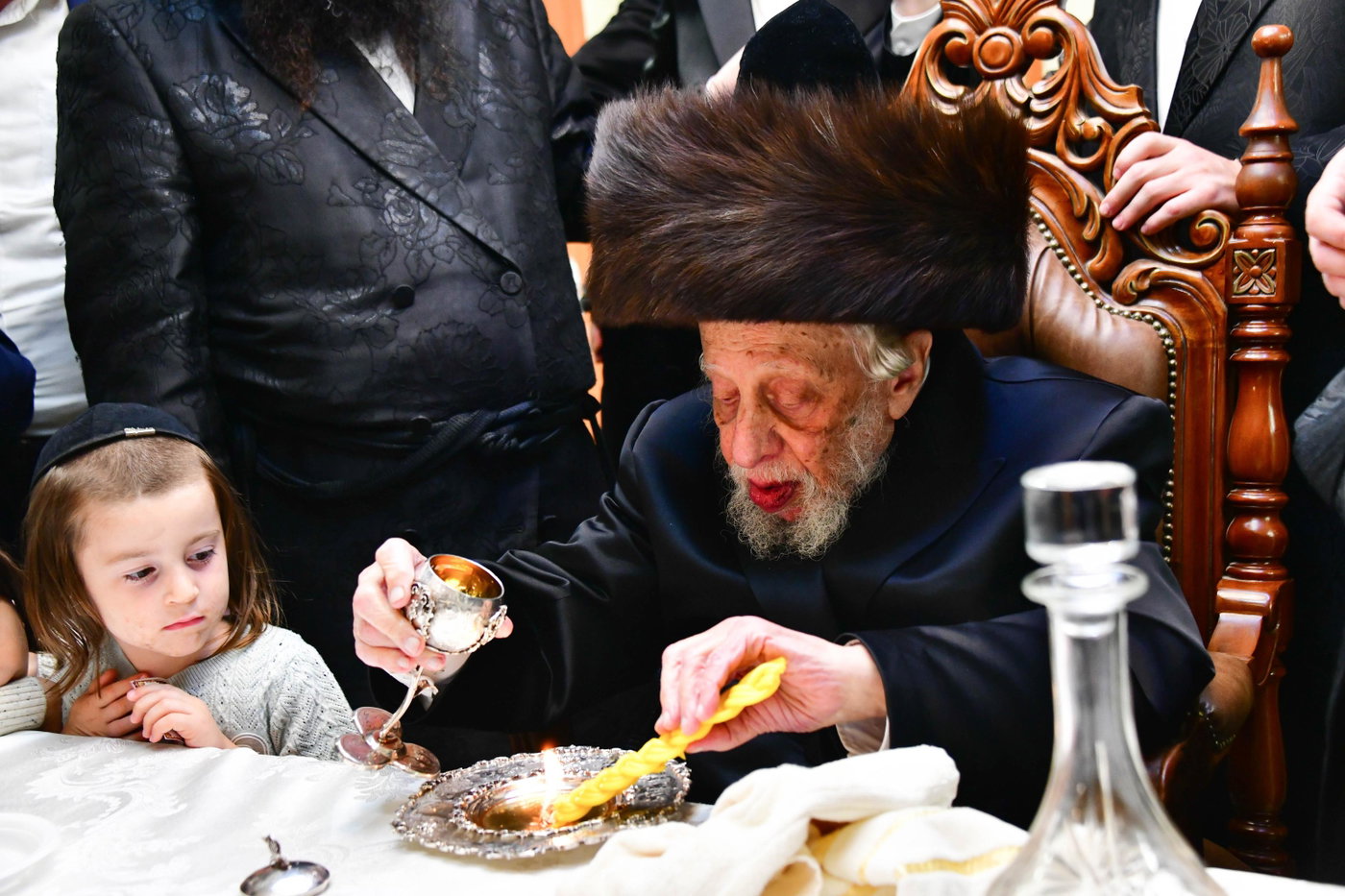 הקפות שניות אצל האדמו"ר מקופיטשניץ